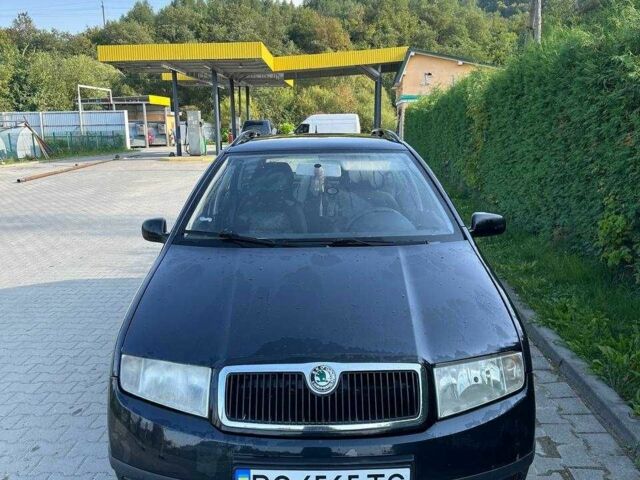 Черный Шкода Фабия, объемом двигателя 1.9 л и пробегом 452 тыс. км за 3800 $, фото 1 на Automoto.ua
