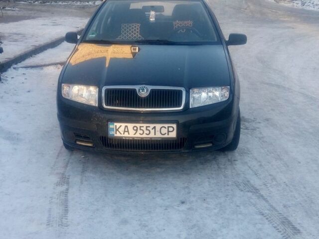 Чорний Шкода Фабія, об'ємом двигуна 1.39 л та пробігом 214 тис. км за 3500 $, фото 1 на Automoto.ua
