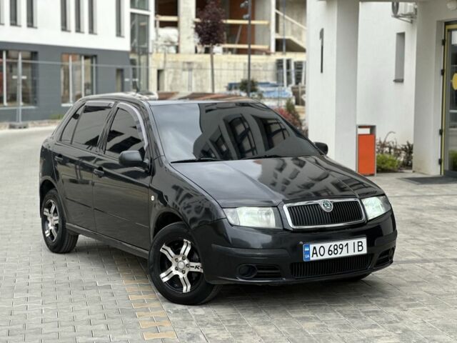 Чорний Шкода Фабія, об'ємом двигуна 1.2 л та пробігом 206 тис. км за 2999 $, фото 1 на Automoto.ua