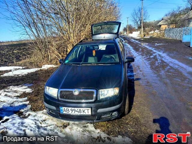 Чорний Шкода Фабія, об'ємом двигуна 1.4 л та пробігом 236 тис. км за 4500 $, фото 1 на Automoto.ua
