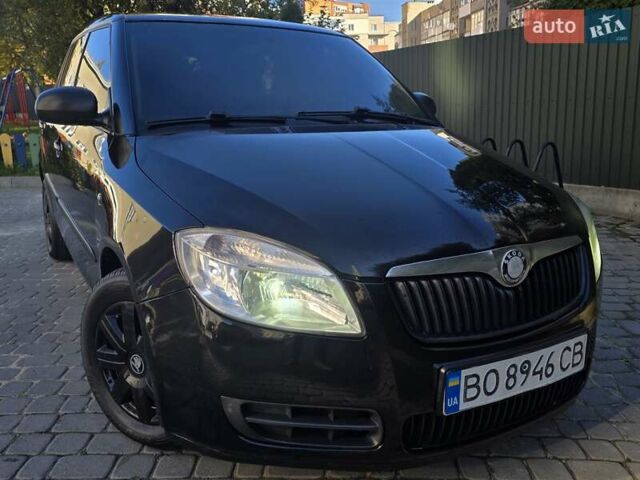 Шкода Фабия 2010 в Тернополе на Automoto.ua Черный Шкода Фабия, объемом двигателя 1.4 л и пробегом 275 тыс. км за 4650 $, фото 1 на Automoto.ua
