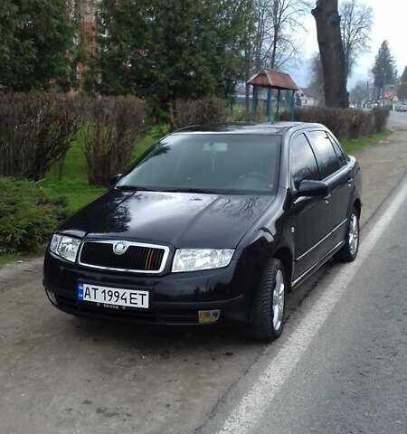 Чорний Шкода Фабія, об'ємом двигуна 1.4 л та пробігом 226 тис. км за 3600 $, фото 1 на Automoto.ua