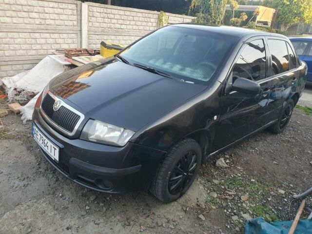 Чорний Шкода Фабія, об'ємом двигуна 1.2 л та пробігом 530 тис. км за 1950 $, фото 1 на Automoto.ua