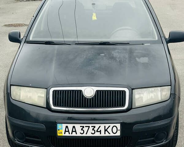 Чорний Шкода Фабія, об'ємом двигуна 1.2 л та пробігом 246 тис. км за 3100 $, фото 1 на Automoto.ua
