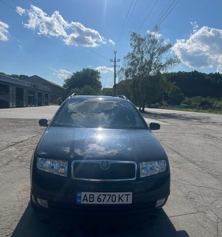 Чорний Шкода Фабія, об'ємом двигуна 1.4 л та пробігом 248 тис. км за 3900 $, фото 1 на Automoto.ua