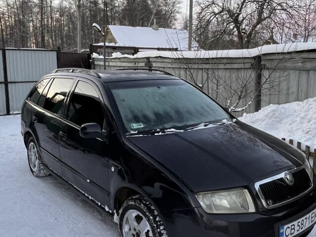 Черный Шкода Фабия, объемом двигателя 1.9 л и пробегом 390 тыс. км за 3000 $, фото 1 на Automoto.ua