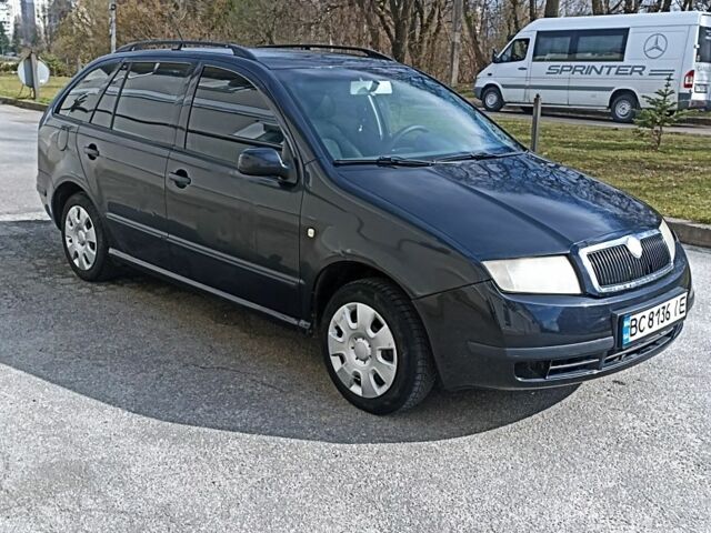 Чорний Шкода Фабія, об'ємом двигуна 1.4 л та пробігом 424 тис. км за 3000 $, фото 1 на Automoto.ua