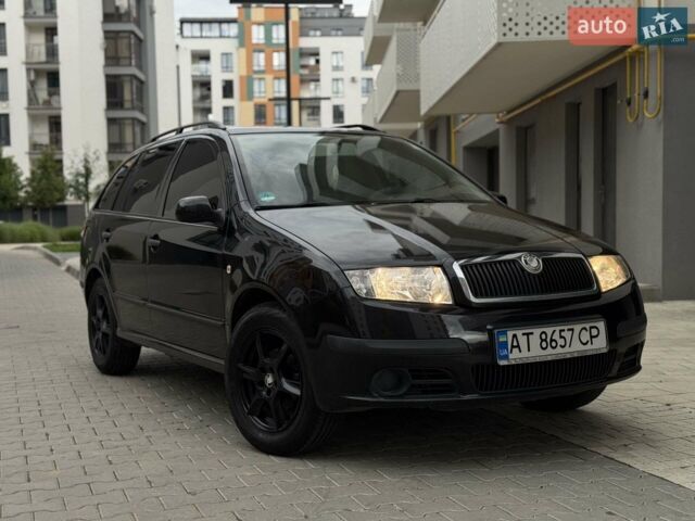Чорний Шкода Фабія, об'ємом двигуна 1.4 л та пробігом 231 тис. км за 4300 $, фото 1 на Automoto.ua