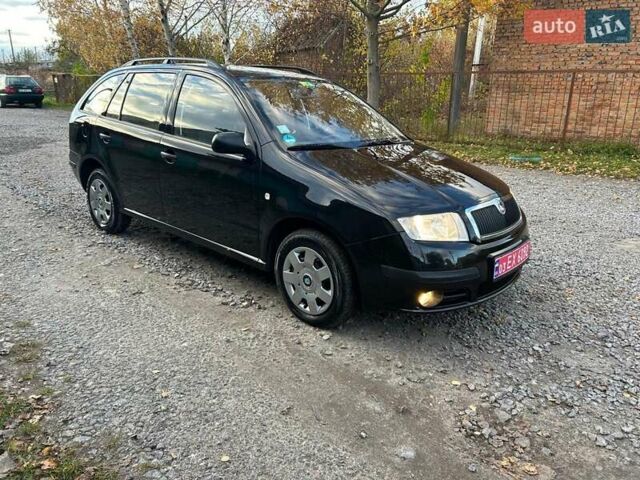 Шкода Фабия 2005 в Казатине на Automoto.ua Черный Шкода Фабия, объемом двигателя 1.4 л и пробегом 184 тыс. км за 4900 $, фото 1 на Automoto.ua