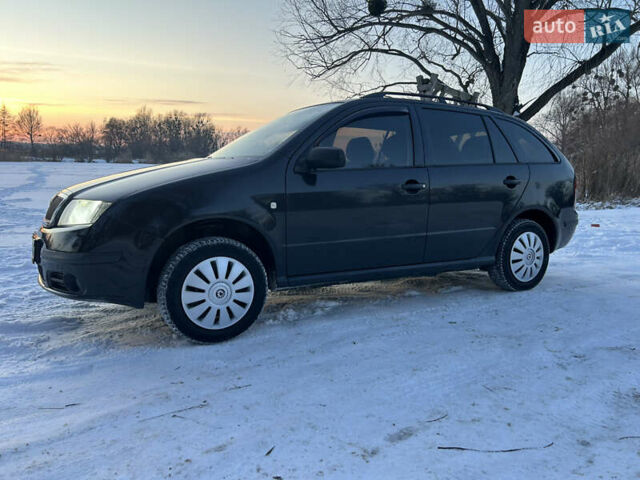 Чорний Шкода Фабія, об'ємом двигуна 1.4 л та пробігом 209 тис. км за 4500 $, фото 1 на Automoto.ua