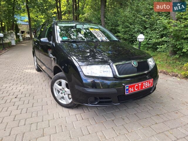 Чорний Шкода Фабія, об'ємом двигуна 1.4 л та пробігом 180 тис. км за 4500 $, фото 1 на Automoto.ua
