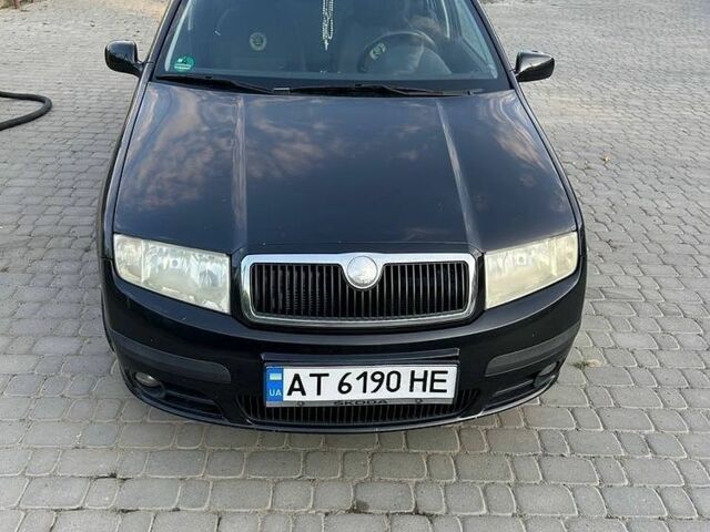 Чорний Шкода Фабія, об'ємом двигуна 1.4 л та пробігом 230 тис. км за 3900 $, фото 1 на Automoto.ua