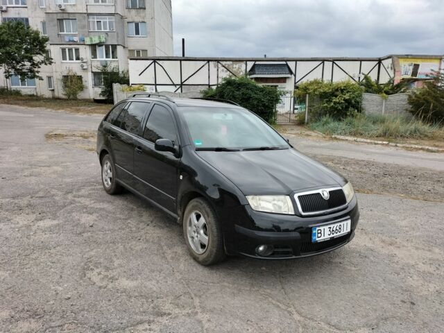 Чорний Шкода Фабія, об'ємом двигуна 1.4 л та пробігом 180 тис. км за 4700 $, фото 1 на Automoto.ua