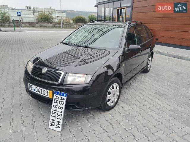 Чорний Шкода Фабія, об'ємом двигуна 1.4 л та пробігом 228 тис. км за 4750 $, фото 1 на Automoto.ua