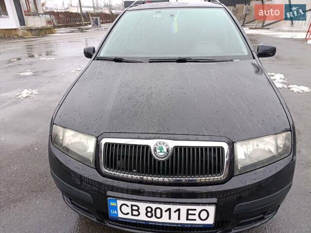 Чорний Шкода Фабія, об'ємом двигуна 1.39 л та пробігом 256 тис. км за 4800 $, фото 1 на Automoto.ua