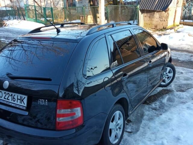 Чорний Шкода Фабія, об'ємом двигуна 1.4 л та пробігом 280 тис. км за 3504 $, фото 1 на Automoto.ua