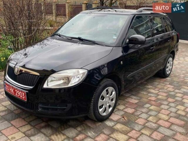 Чорний Шкода Фабія, об'ємом двигуна 1.4 л та пробігом 217 тис. км за 4650 $, фото 1 на Automoto.ua