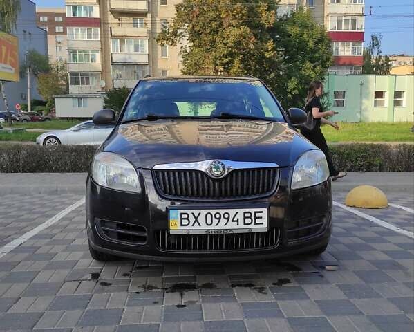 Чорний Шкода Фабія, об'ємом двигуна 1.39 л та пробігом 163 тис. км за 4600 $, фото 1 на Automoto.ua