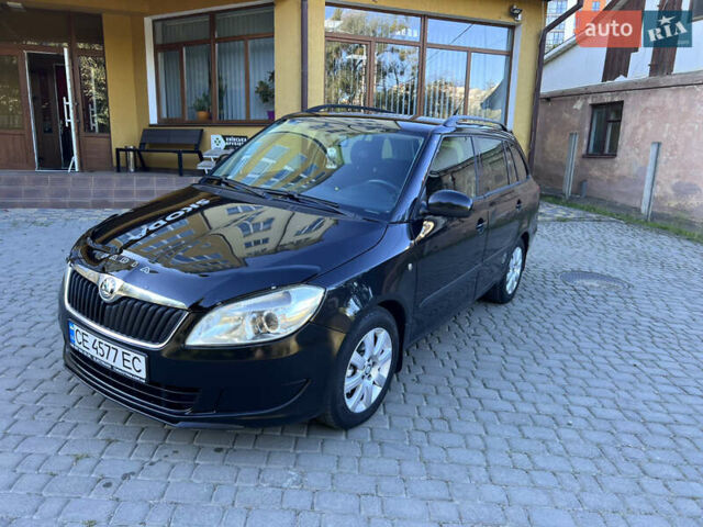 Черный Шкода Фабия, объемом двигателя 1.6 л и пробегом 275 тыс. км за 4350 $, фото 1 на Automoto.ua