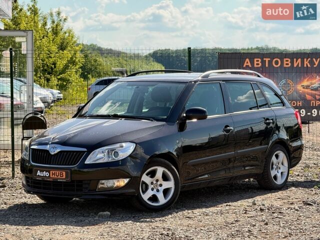 Черный Шкода Фабия, объемом двигателя 1.2 л и пробегом 245 тыс. км за 4900 $, фото 1 на Automoto.ua