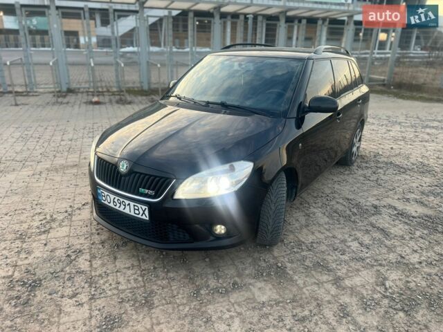 Черный Шкода Фабия, объемом двигателя 1.4 л и пробегом 260 тыс. км за 7300 $, фото 1 на Automoto.ua