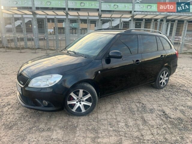 Черный Шкода Фабия, объемом двигателя 1.4 л и пробегом 260 тыс. км за 7300 $, фото 1 на Automoto.ua