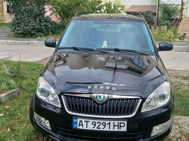 Черный Шкода Фабия, объемом двигателя 1.2 л и пробегом 235 тыс. км за 4550 $, фото 1 на Automoto.ua