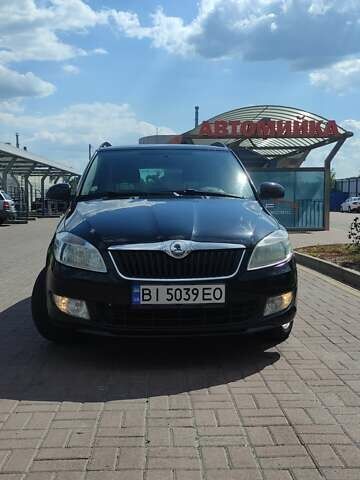 Шкода Фабия 2012 в Полтаве на Automoto.ua Черный Шкода Фабия, объемом двигателя 1.6 л и пробегом 211 тыс. км за 6500 $, фото 1 на Automoto.ua