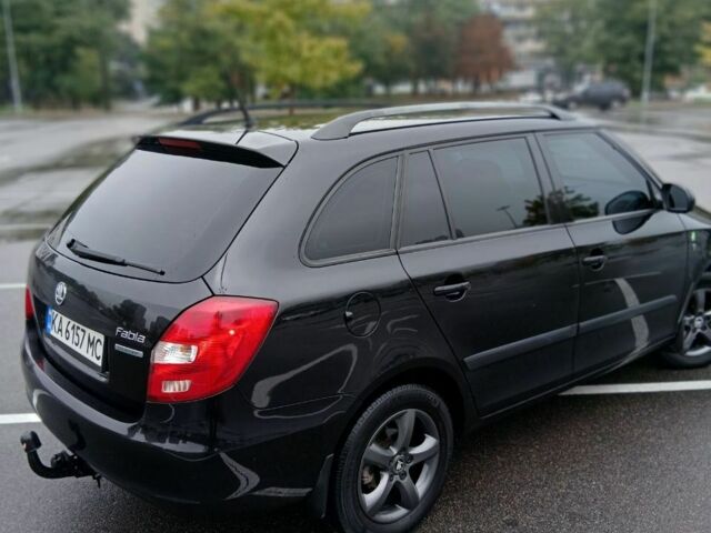 Черный Шкода Фабия, объемом двигателя 1.2 л и пробегом 226 тыс. км за 6100 $, фото 1 на Automoto.ua