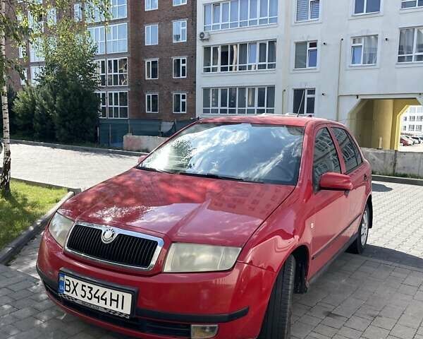 Червоний Шкода Фабія, об'ємом двигуна 1.39 л та пробігом 220 тис. км за 4300 $, фото 1 на Automoto.ua