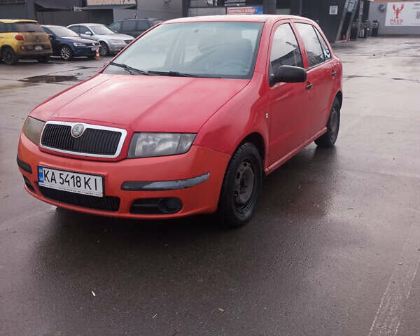 Червоний Шкода Фабія, об'ємом двигуна 1.2 л та пробігом 230 тис. км за 2400 $, фото 1 на Automoto.ua