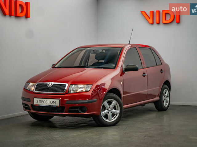 Червоний Шкода Фабія, об'ємом двигуна 1.2 л та пробігом 132 тис. км за 4436 $, фото 1 на Automoto.ua
