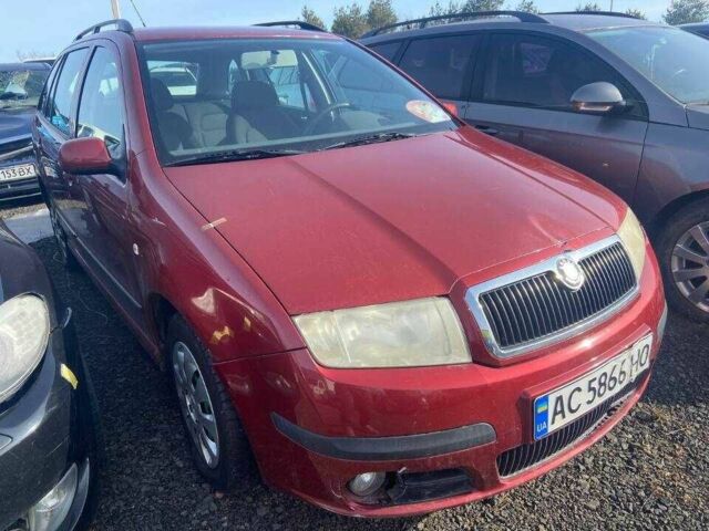 Червоний Шкода Фабія, об'ємом двигуна 1.4 л та пробігом 3 тис. км за 3670 $, фото 1 на Automoto.ua