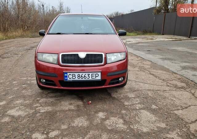 Червоний Шкода Фабія, об'ємом двигуна 1.4 л та пробігом 331 тис. км за 3950 $, фото 1 на Automoto.ua