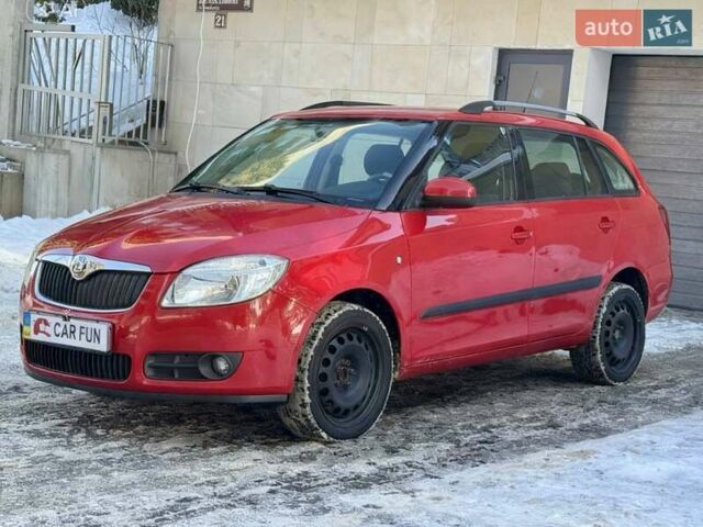Червоний Шкода Фабія, об'ємом двигуна 1.6 л та пробігом 173 тис. км за 7100 $, фото 1 на Automoto.ua