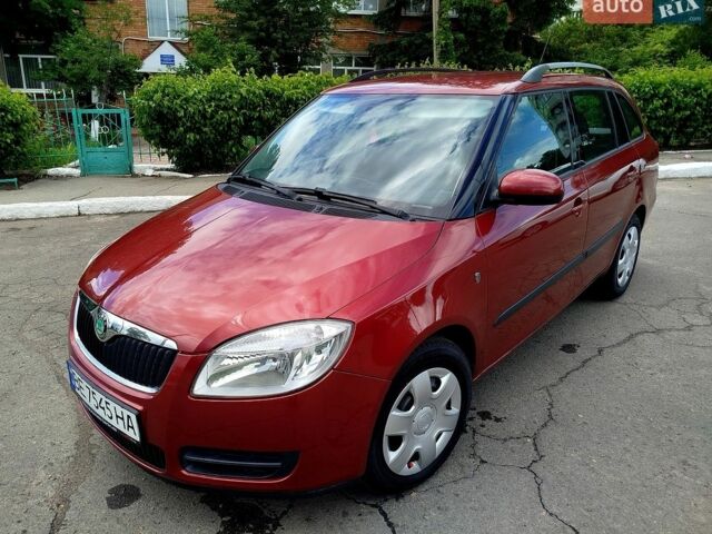 Червоний Шкода Фабія, об'ємом двигуна 1.2 л та пробігом 213 тис. км за 4800 $, фото 1 на Automoto.ua