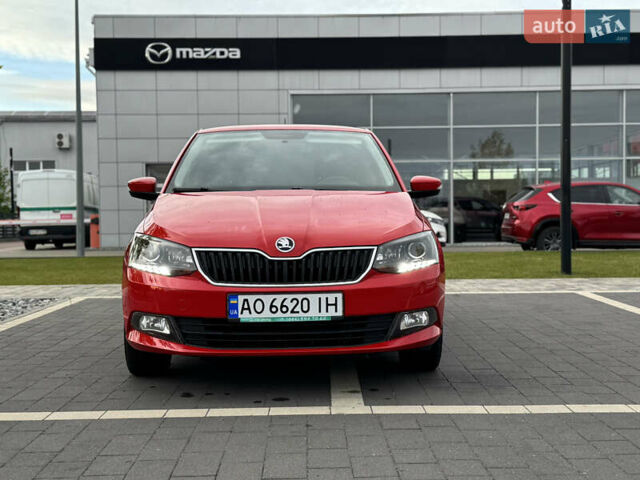 Красный Шкода Фабия, объемом двигателя 1.6 л и пробегом 140 тыс. км за 12500 $, фото 1 на Automoto.ua