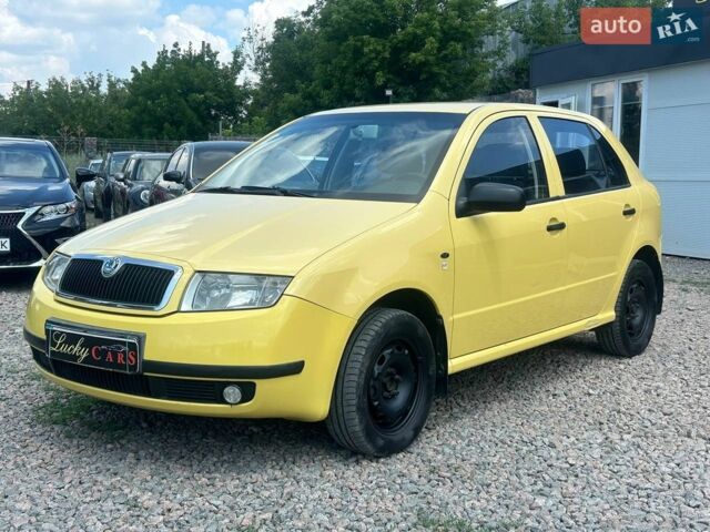 Жовтий Шкода Фабія, об'ємом двигуна 1.39 л та пробігом 157 тис. км за 2999 $, фото 1 на Automoto.ua