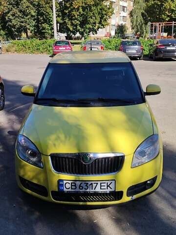 Жовтий Шкода Фабія, об'ємом двигуна 1.39 л та пробігом 191 тис. км за 3700 $, фото 1 на Automoto.ua
