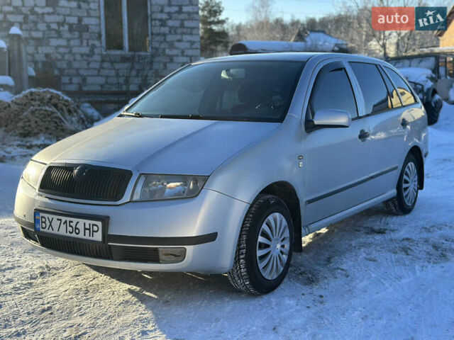 Серый Шкода Фабия, объемом двигателя 1.4 л и пробегом 291 тыс. км за 2500 $, фото 1 на Automoto.ua