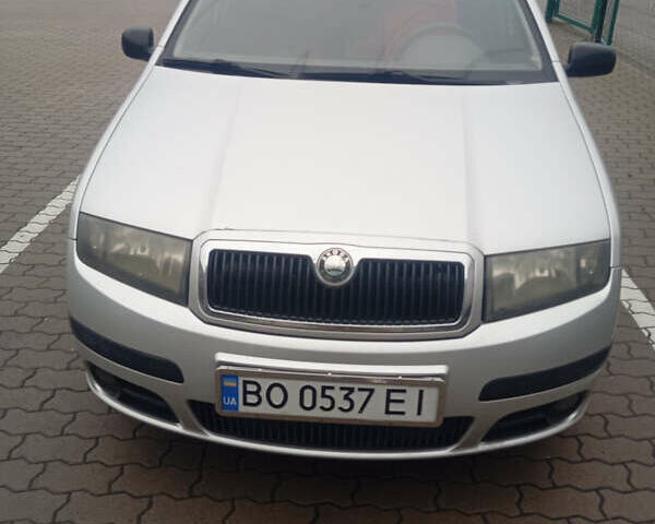 Серый Шкода Фабия, объемом двигателя 1.4 л и пробегом 220 тыс. км за 3300 $, фото 1 на Automoto.ua