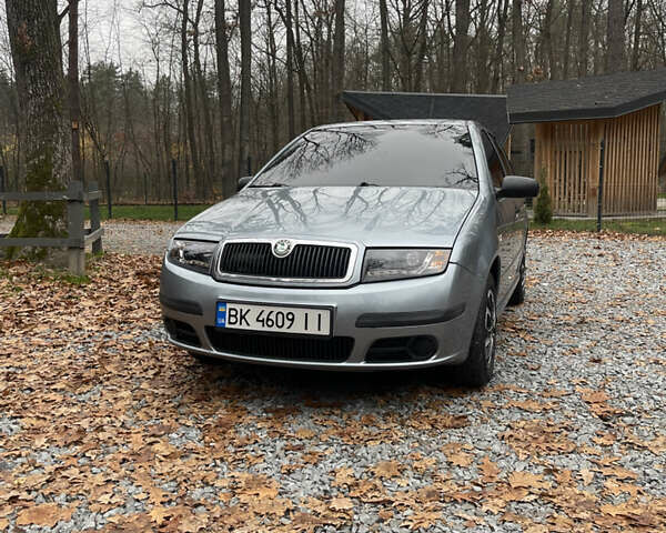 Серый Шкода Фабия, объемом двигателя 1.2 л и пробегом 91 тыс. км за 4300 $, фото 1 на Automoto.ua