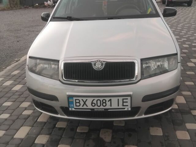 Серый Шкода Фабия, объемом двигателя 1.2 л и пробегом 167 тыс. км за 2700 $, фото 1 на Automoto.ua