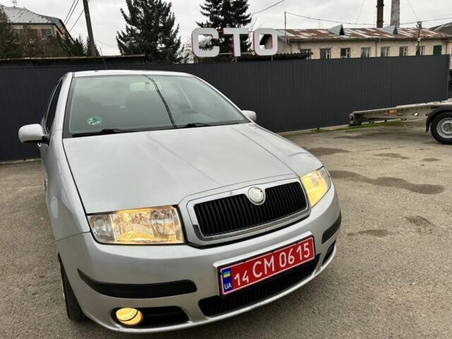 Серый Шкода Фабия, объемом двигателя 1.4 л и пробегом 170 тыс. км за 3850 $, фото 1 на Automoto.ua