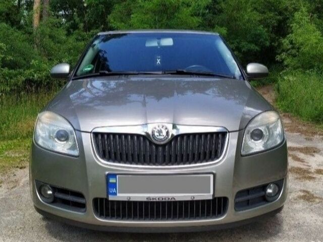 Серый Шкода Фабия, объемом двигателя 1.4 л и пробегом 205 тыс. км за 6000 $, фото 1 на Automoto.ua