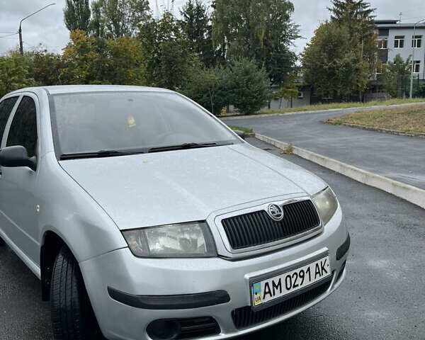 Серый Шкода Фабия, объемом двигателя 1.2 л и пробегом 312 тыс. км за 3300 $, фото 1 на Automoto.ua