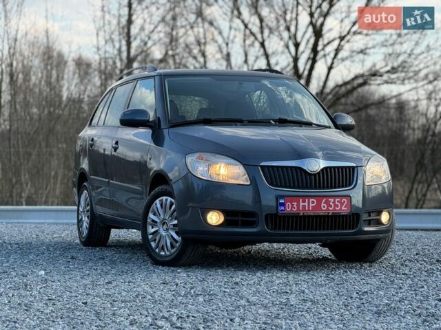 Серый Шкода Фабия, объемом двигателя 1.6 л и пробегом 169 тыс. км за 4990 $, фото 1 на Automoto.ua