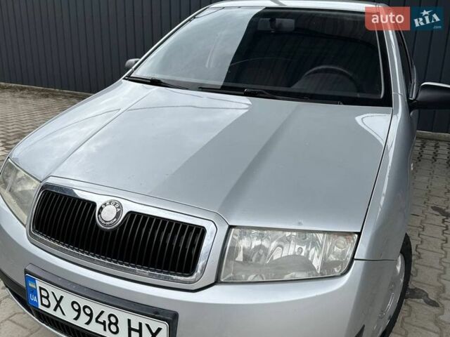 Серый Шкода Фабия, объемом двигателя 1.4 л и пробегом 370 тыс. км за 3200 $, фото 1 на Automoto.ua