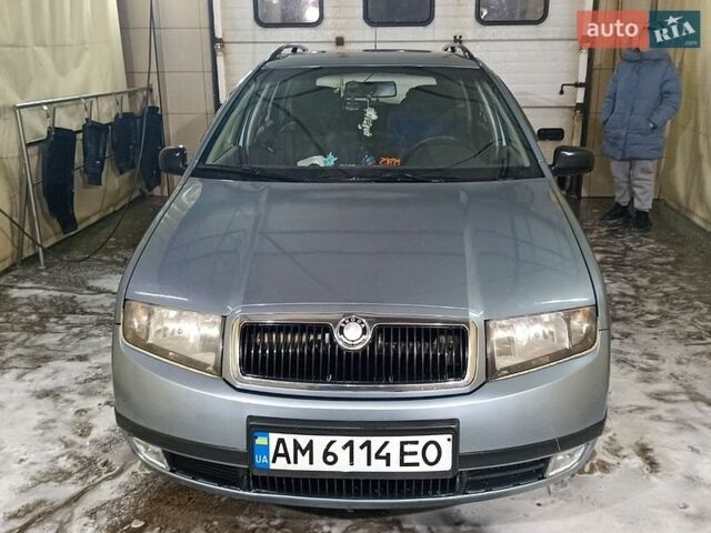 Серый Шкода Фабия, объемом двигателя 1.2 л и пробегом 291 тыс. км за 3000 $, фото 1 на Automoto.ua