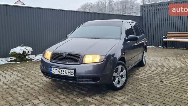 Серый Шкода Фабия, объемом двигателя 1.9 л и пробегом 350 тыс. км за 3150 $, фото 1 на Automoto.ua